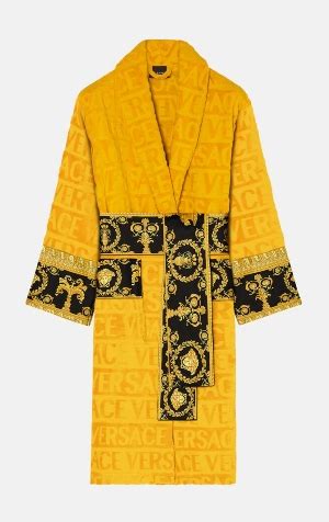 versace morning robe|Versace hooded bathrobe.